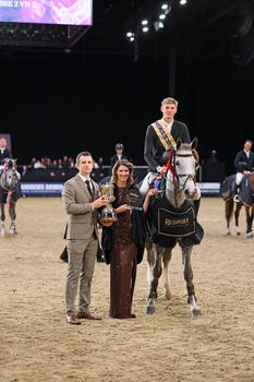 James Ingham is Victorious the Redpost Equestrian Senior Foxhunter Championship